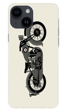 MotorCycle Mobile Back Case for iPhone 14 (Design - 228)