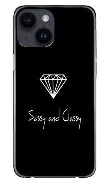 Sassy and Classy Mobile Back Case for iPhone 14 (Design - 233)