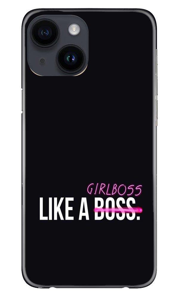 Like a Girl Boss Case for iPhone 14 (Design No. 234)