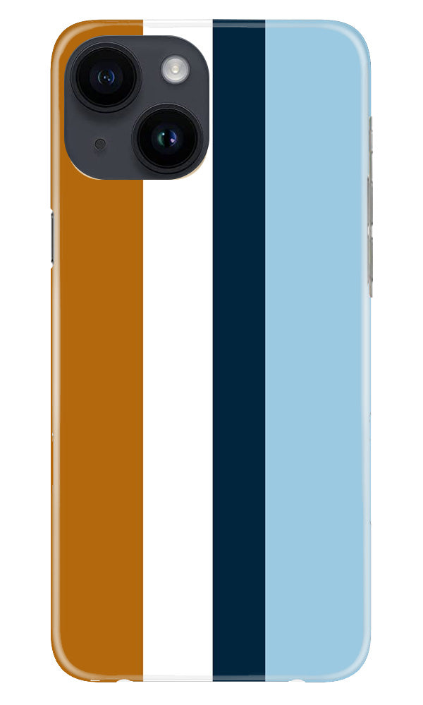 Diffrent Four Color Pattern Case for iPhone 14 (Design No. 244)