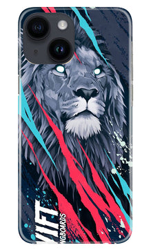Lion Mobile Back Case for iPhone 14 (Design - 247)