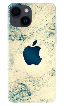 Apple Logo Mobile Back Case for iPhone 14 (Design - 251)