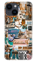 Vintage Design Case for iPhone 14 (Design No. 253)