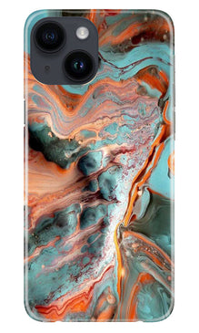 Marble Texture Mobile Back Case for iPhone 14 (Design - 271)