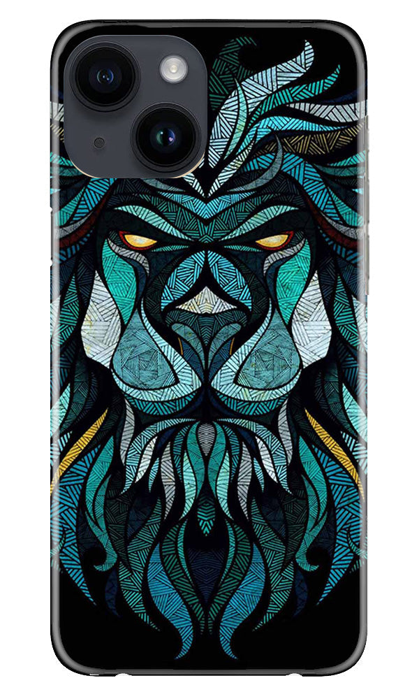 Lion Mobile Back Case for iPhone 14 (Design - 276)