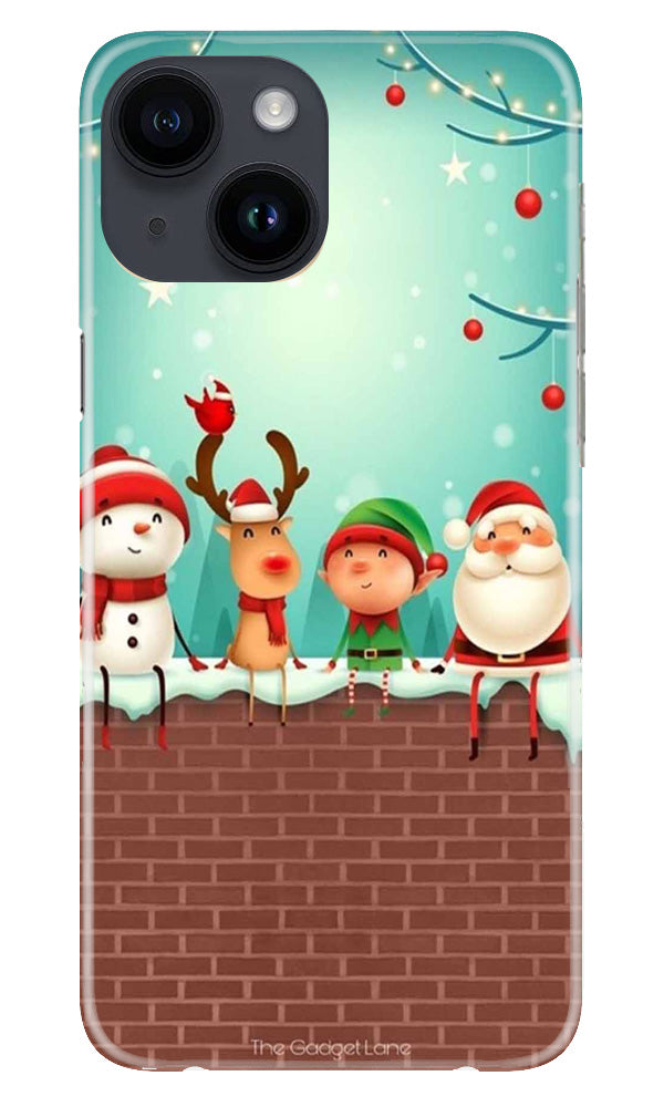 Santa Claus Mobile Back Case for iPhone 14 (Design - 296)