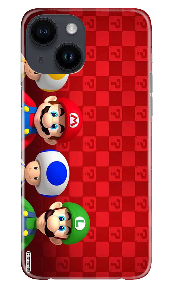 Mario Mobile Back Case for iPhone 14 (Design - 299)