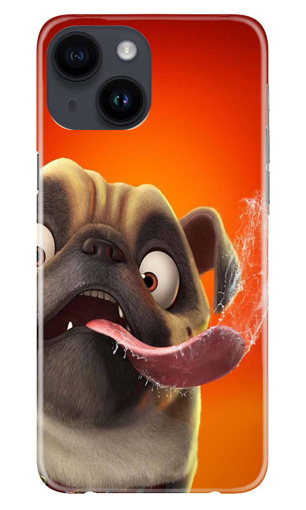 Dog Mobile Back Case for iPhone 14 (Design - 303)