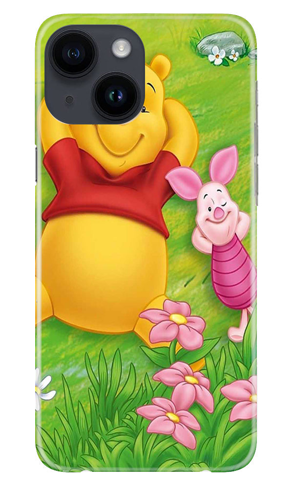 Winnie The Pooh Mobile Back Case for iPhone 14 (Design - 308)