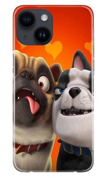 Dog Puppy Mobile Back Case for iPhone 14 (Design - 310)