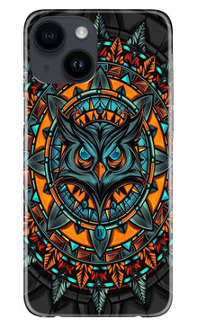 Owl Mobile Back Case for iPhone 14 (Design - 319)