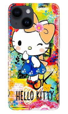Hello Kitty Mobile Back Case for iPhone 14 (Design - 321)