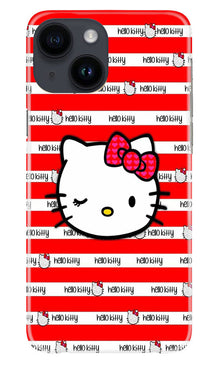 Hello Kitty Mobile Back Case for iPhone 14 (Design - 323)