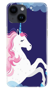 Unicorn Mobile Back Case for iPhone 14 (Design - 324)