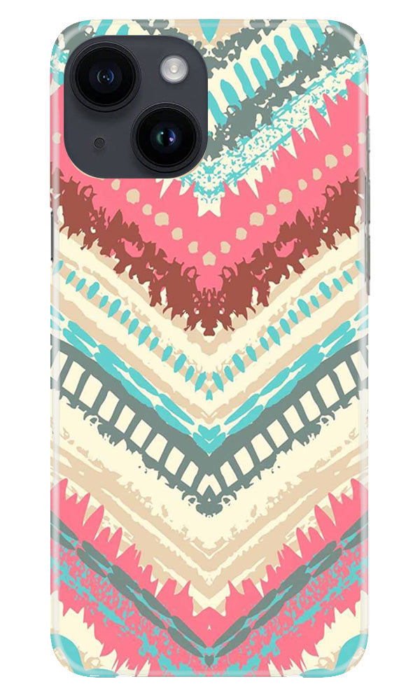 Pattern Mobile Back Case for iPhone 14 (Design - 327)