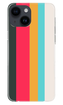Color Pattern Mobile Back Case for iPhone 14 (Design - 328)