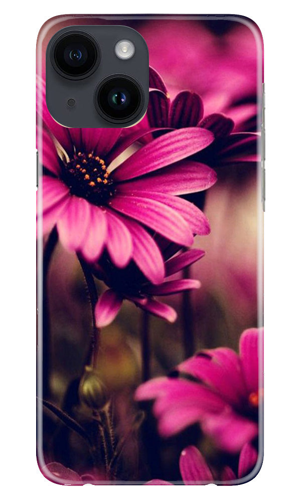 Purple Daisy Case for iPhone 14
