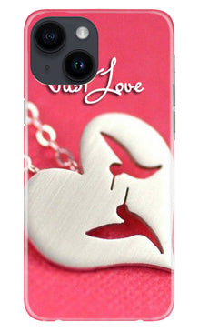 Just love Mobile Back Case for iPhone 14 (Design - 88)