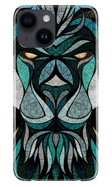 Lion Mobile Back Case for iPhone 14 (Design - 97)