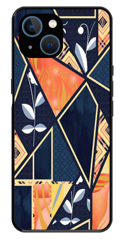 Marble Design Metal Mobile Case for iPhone 14 Plus