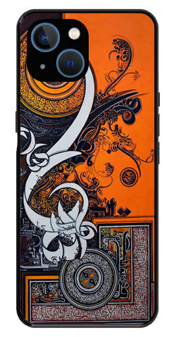 Qalander Art Metal Mobile Case for iPhone 14 Plus