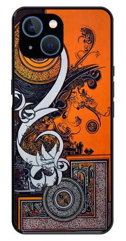 Qalander Art Metal Mobile Case for iPhone 13 Mini