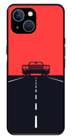 Car Lover Metal Mobile Case for iPhone 14 Plus