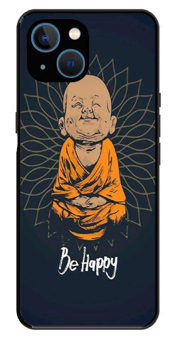 Be Happy Metal Mobile Case for iPhone 13 Mini