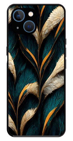 Feathers Metal Mobile Case for iPhone 14 Plus