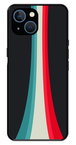Modern Art Colorful Metal Mobile Case for iPhone 13 Mini