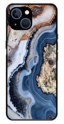 Marble Design Metal Mobile Case for iPhone 13 Mini