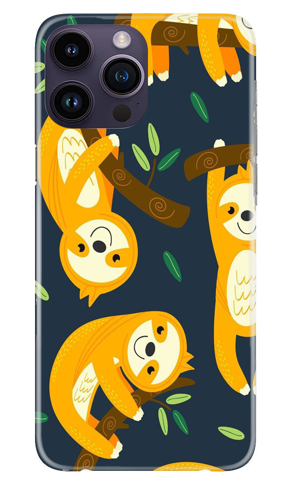 Racoon Pattern Case for iPhone 14 Pro