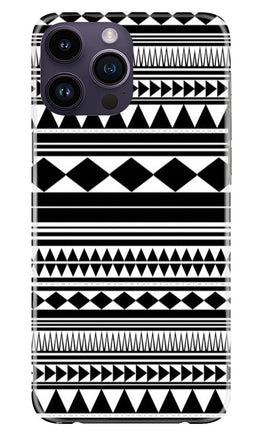 Black white Pattern Case for iPhone 14 Pro Max