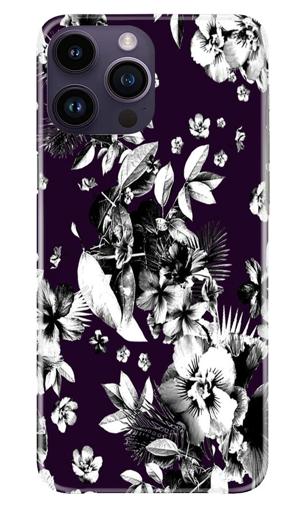 white flowers Case for iPhone 14 Pro Max