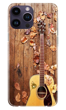 Guitar Mobile Back Case for iPhone 14 Pro (Design - 43)