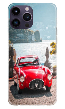 Vintage Car Mobile Back Case for iPhone 14 Pro Max (Design - 51)