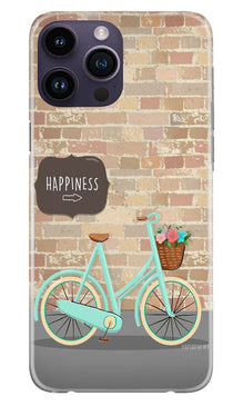 Happiness Mobile Back Case for iPhone 14 Pro Max (Design - 53)