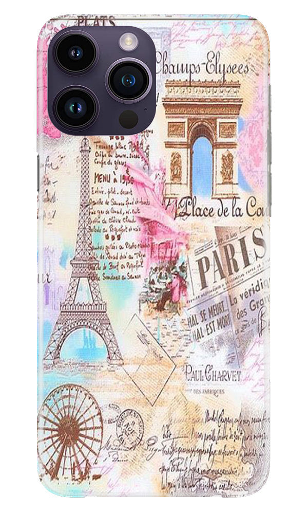 Paris Eiftel Tower Case for iPhone 14 Pro