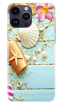 Sea Shells Mobile Back Case for iPhone 14 Pro (Design - 63)