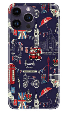 Love London Mobile Back Case for iPhone 14 Pro (Design - 75)