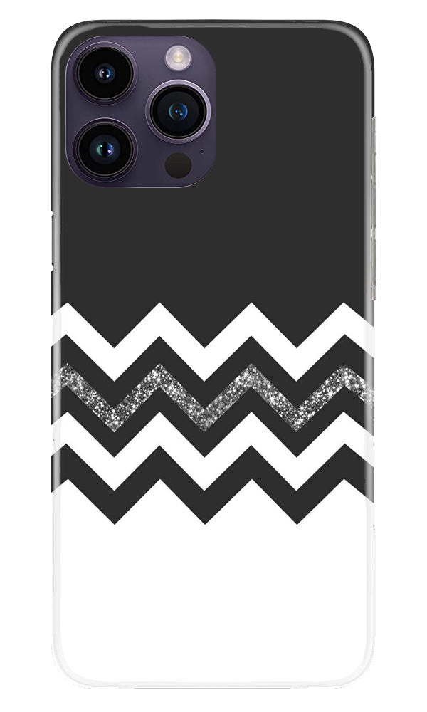 Black white Pattern2Case for iPhone 14 Pro Max