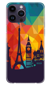 Eiffel Tower2 Mobile Back Case for iPhone 14 Pro Max (Design - 91)