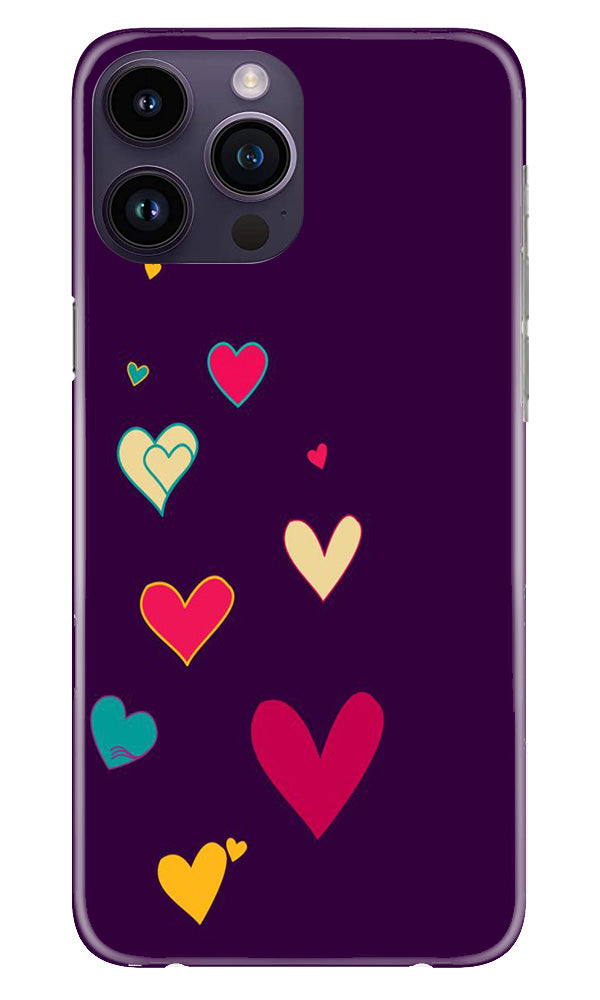 Purple Background Case for iPhone 14 Pro Max(Design - 107)