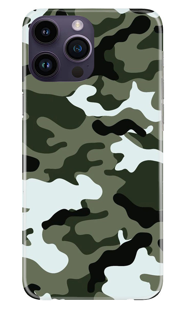 Army Camouflage Case for iPhone 14 Pro Max(Design - 108)
