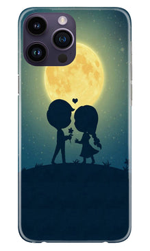 Love Couple Mobile Back Case for iPhone 14 Pro Max  (Design - 109)