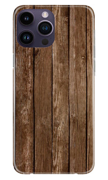 Wooden Look Mobile Back Case for iPhone 14 Pro Max  (Design - 112)