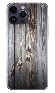 Wooden Look Mobile Back Case for iPhone 14 Pro  (Design - 114)