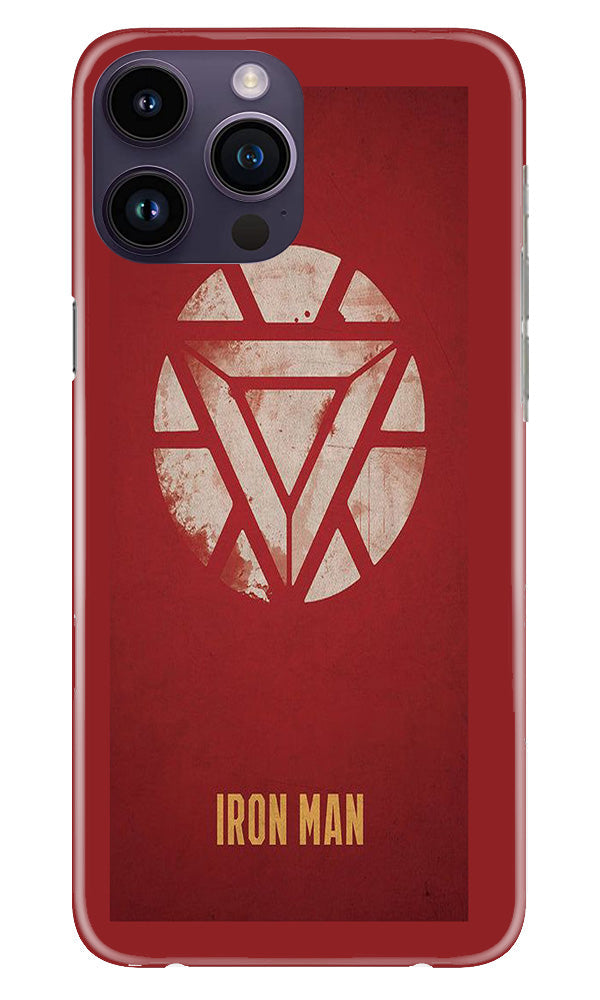 Iron Man Superhero Case for iPhone 14 Pro  (Design - 115)
