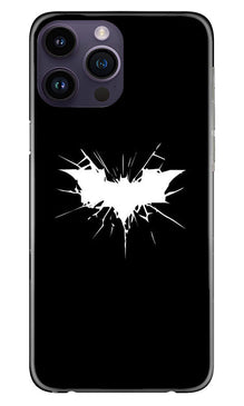 Batman Superhero Mobile Back Case for iPhone 14 Pro Max  (Design - 119)