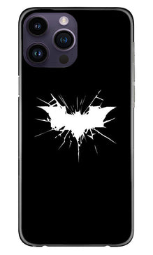 Batman Superhero Mobile Back Case for iPhone 14 Pro  (Design - 119)